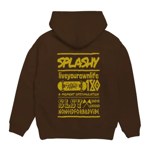 SK8SLSY yellow 후디