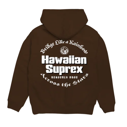 〔Back Print〕 Hawaiian Suprex パーカー