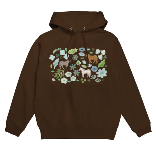 green horses Hoodie