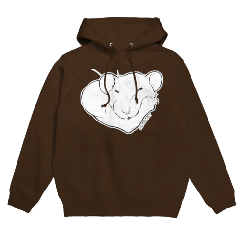 しろちゃんと一緒に筋トレしよう Hoodie