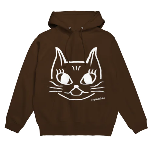 小悪魔にゃんこ（白） Hoodie