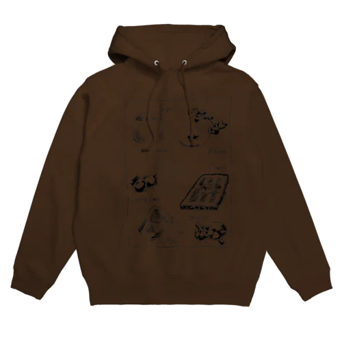 朝ごはん Hoodie