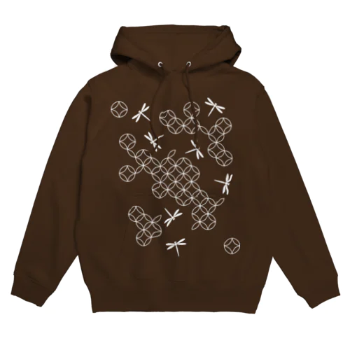 和柄・トンボ Hoodie