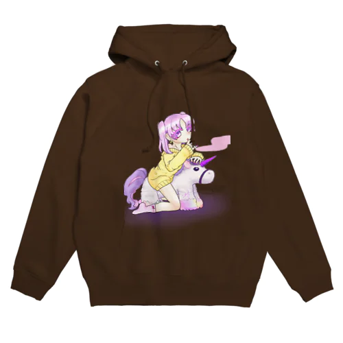 ゆま。とユニコーン Hoodie