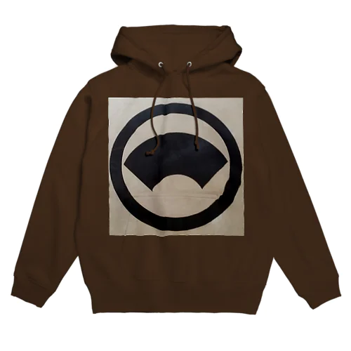 丸に地紙 Hoodie