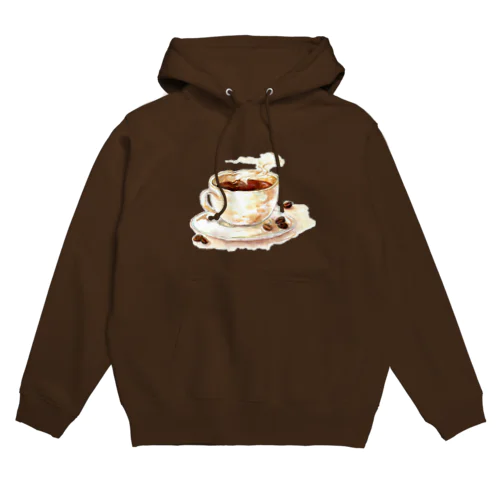 カフェの珈琲 Hoodie