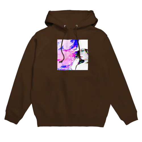 デジタルka front Hoodie