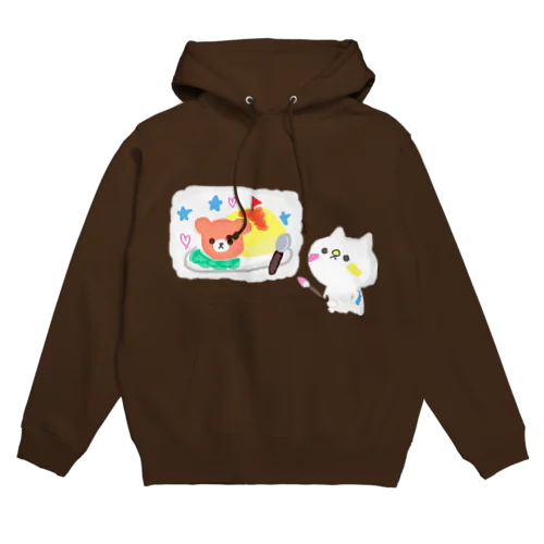 お絵かきぬこねこ Hoodie