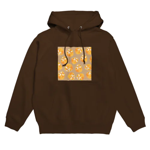 茶トラのチャイちゃん　ドット Hoodie