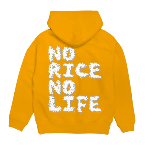 NO RICE NO LIFE*NEW パーカー