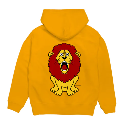 吠えるライオン（赤髪） Hoodie