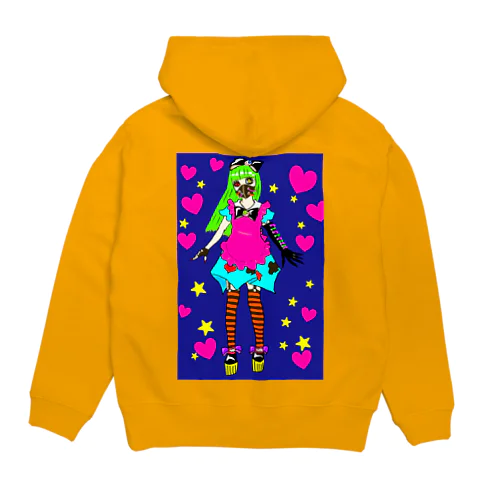 ハロウィンガール 背景あり Hoodie