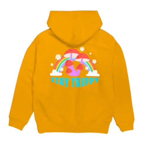 STAY TRIPPY（飛んだままでいろ）マジックマッシュルーム　きのこ　サイケデリック　LSD　幻覚 Hoodie