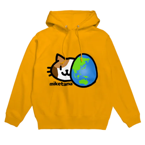 ミケタマ ロゴ Hoodie