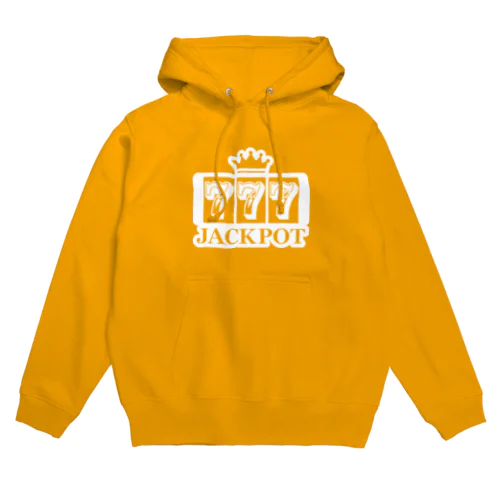 ジャックポット スリーセヴン ホワイト Hoodie