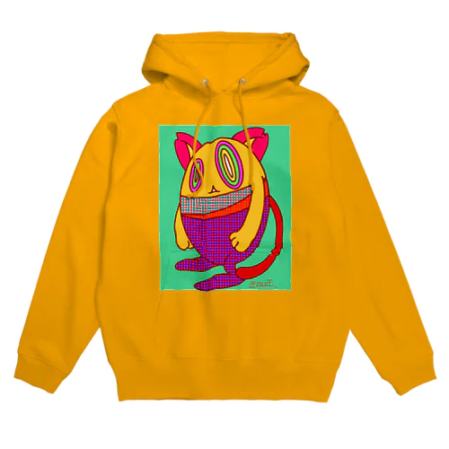 こっち見てくる猫 Hoodie