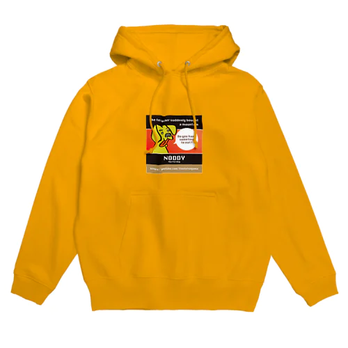 Noddy パーカー　ネイビー、ゴールド Hoodie