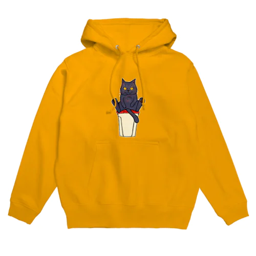 ゴミ捨て場のカラス対策 Hoodie