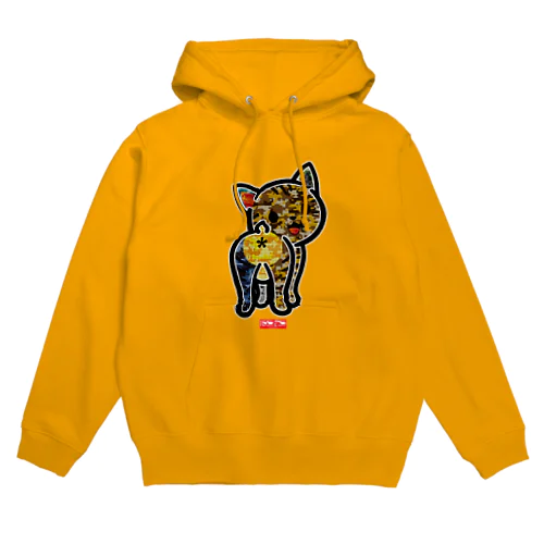 お尻丸見せ隊ドット迷彩パーカー Hoodie