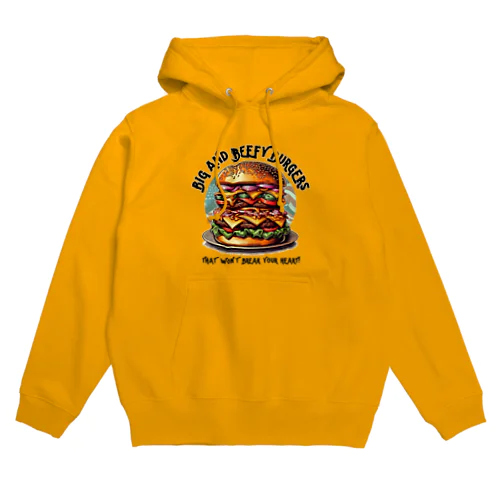 あなたを満足させるバーガーを! Hoodie