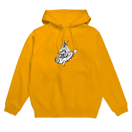 巣穴寝室のアナグマ Hoodie