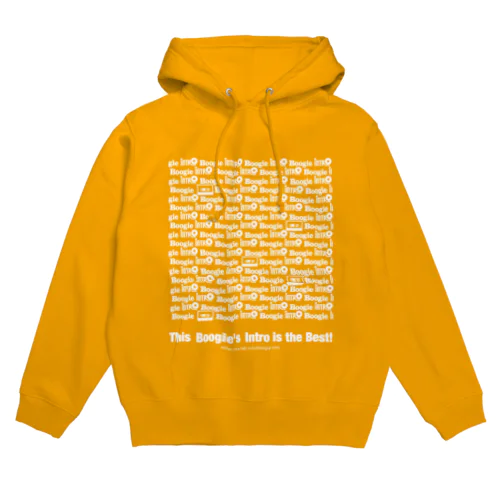 モノグラム白プリ Hoodie