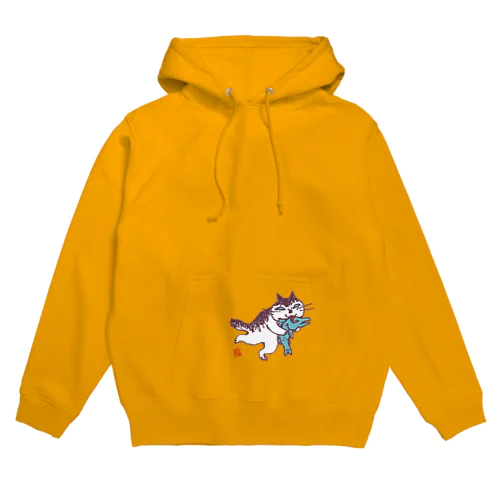 鮭一生のウラオモテ Hoodie