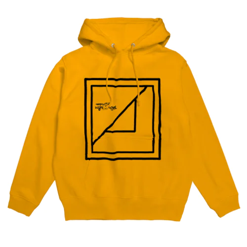 牛天使黒文字シンプル Hoodie