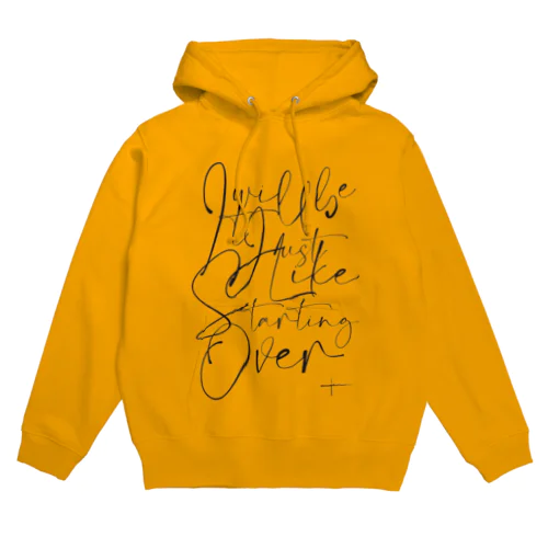 startingover_black Hoodie