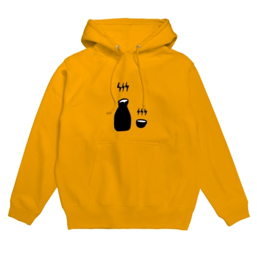 熱燗（黒） Hoodie