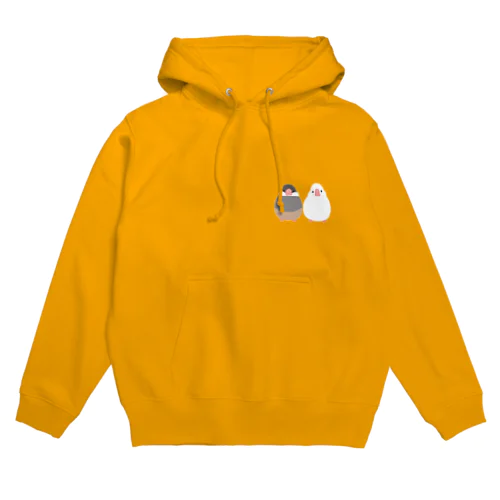 仲良し文鳥さんシリーズ Hoodie