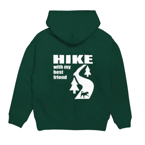 HIKE白 Hoodie