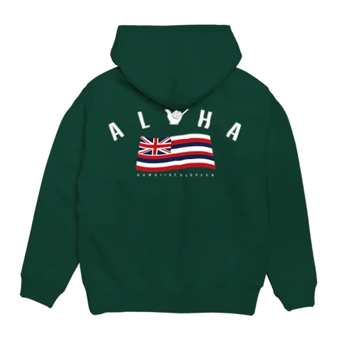 〔Back Print〕Aloha Flag Hoodie