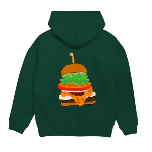 キリンバーガーショップのパーカー Hoodie