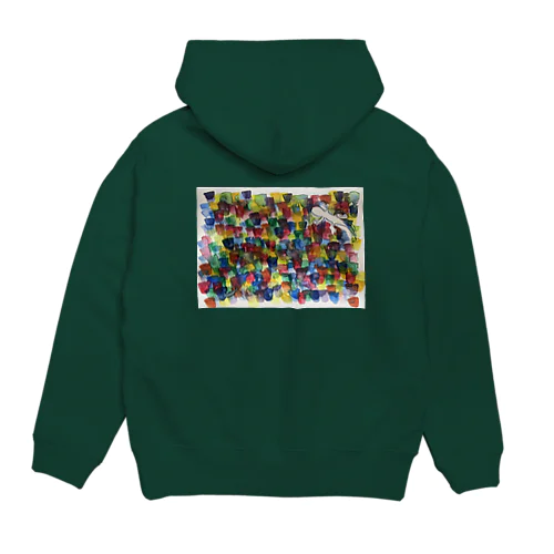 へばりつくやもりくん Hoodie