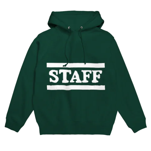 スタッフ　白 Hoodie