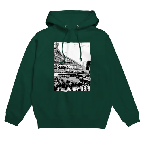 阪神競馬場 パドック Hoodie