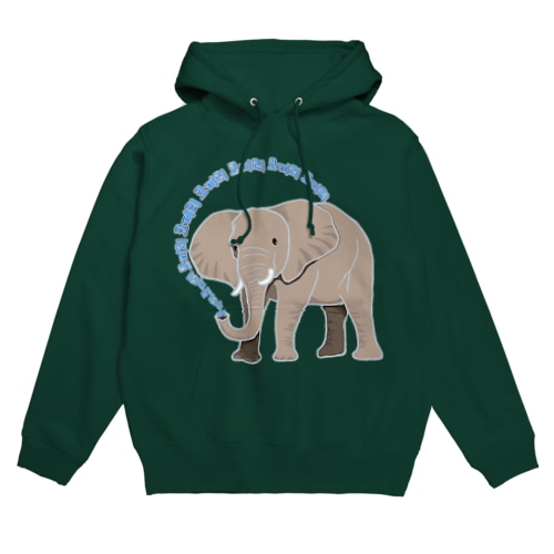 アフリカゾウさん　ハングルバージョン Hoodie