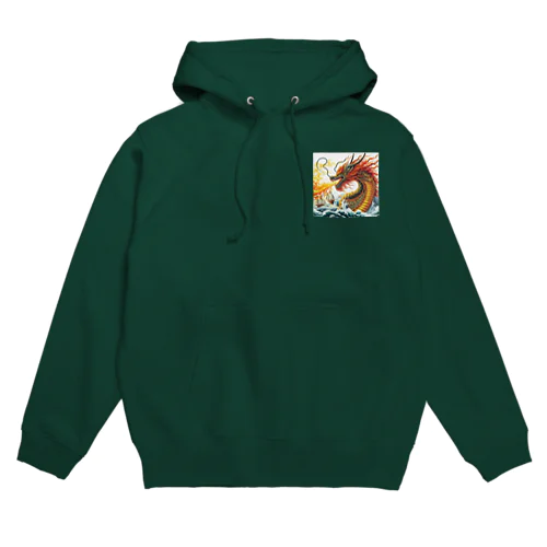 炎🔥を吐くドラゴン🐉 Hoodie