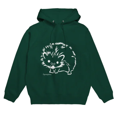 ハリネズミ ヒゲメガネ Hoodie