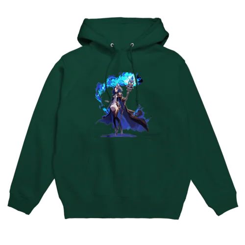 青魔道士　－　blue mage　－ Hoodie