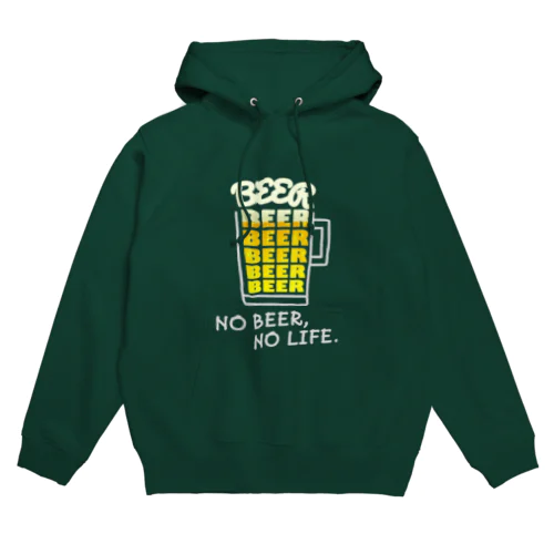 NO BEER, NO LIFE. Hoodie