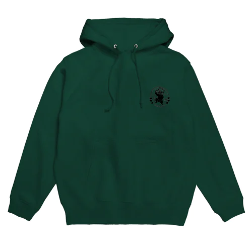 山賊ぶどうロゴ黒 Hoodie