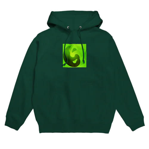 エ(*ΦωΦ*)コ💚陰陽ハート🍀 Hoodie