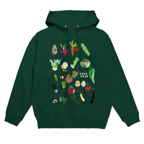 野菜でAtoZ Hoodie