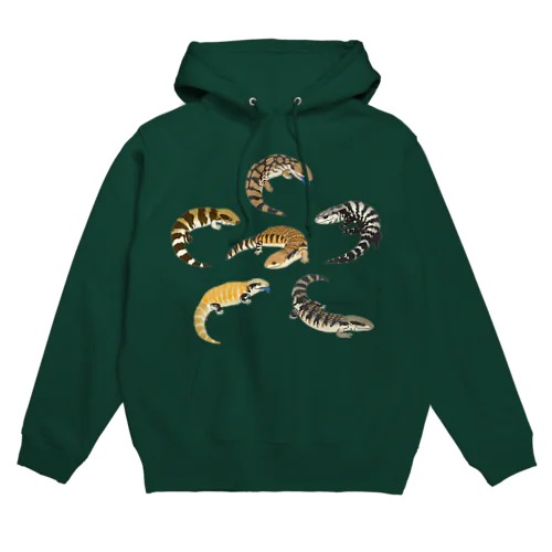 アオジタだらけ！ Hoodie