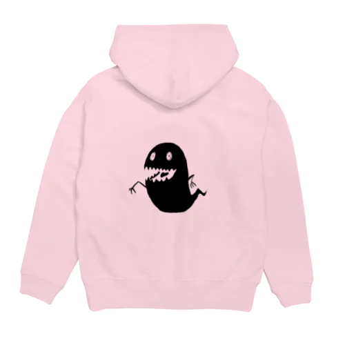 オバケくん黒_1号 Hoodie