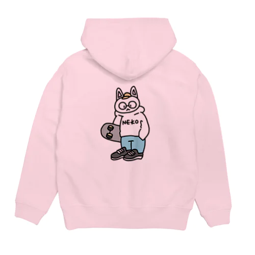 ネコスケcolor Hoodie