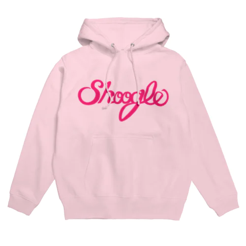 Shoogle(シューグル)ロゴ ピンク Hoodie