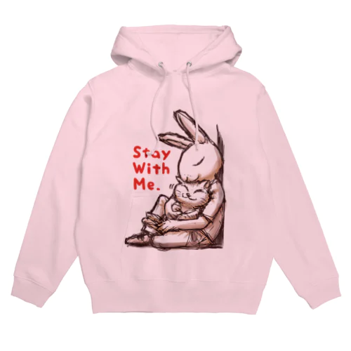 うさぎとねこ　Stay With Me Hoodie